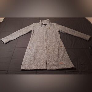Sherpa Adventure Gear Lhamu Long Sweater Fleece Jacket Gray Size Medium